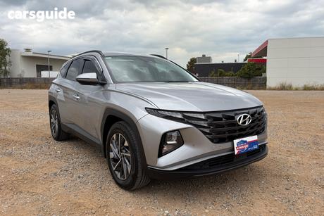 Silver 2022 Hyundai Tucson Wagon Elite (Awd)