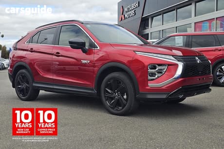 Red 2023 Mitsubishi Eclipse Cross Wagon Gsr Phev (Awd)