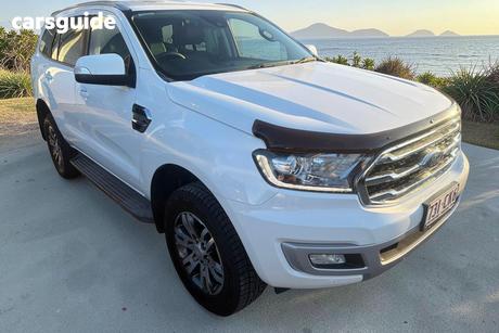 White 2019 Ford Everest Wagon Trend (4Wd 7 Seat)