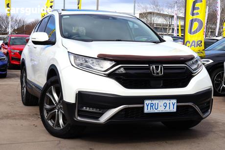 White 2022 Honda CR-V Wagon Vti Lx (Awd) 5 Seats