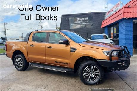 Orange 2022 Ford Ranger Double Cab Pick Up Wildtrak 3.2 (4X4)