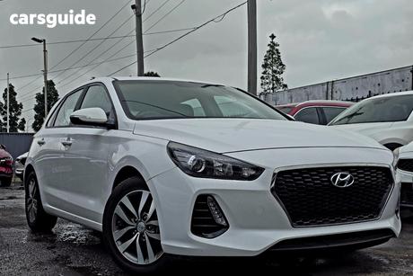 White 2018 Hyundai I30 Hatchback Active