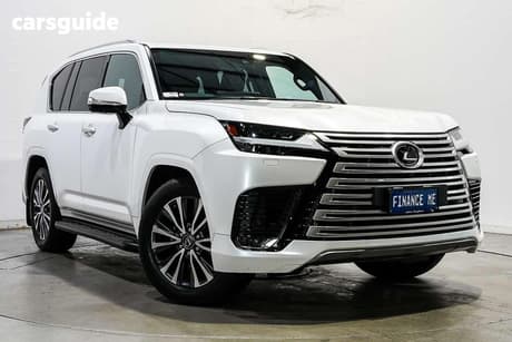White 2023 Lexus LX600 Wagon