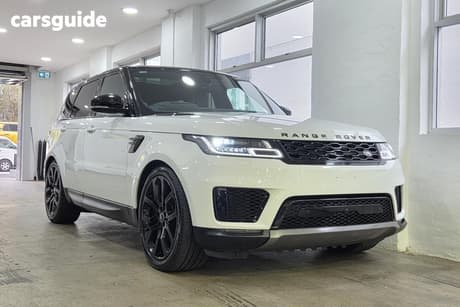 White 2021 Land Rover Range Rover Sport Wagon Di6 Se (183Kw)