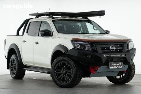 White 2019 Nissan Navara Dual Cab Pick-up St-X (4X4) (Leathr Trim) (5Yr)