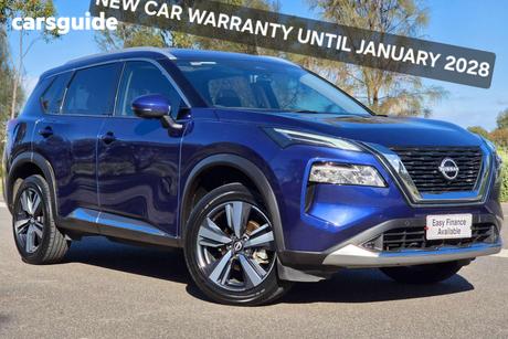 Blue 2022 Nissan X-Trail Wagon Ti (4Wd)
