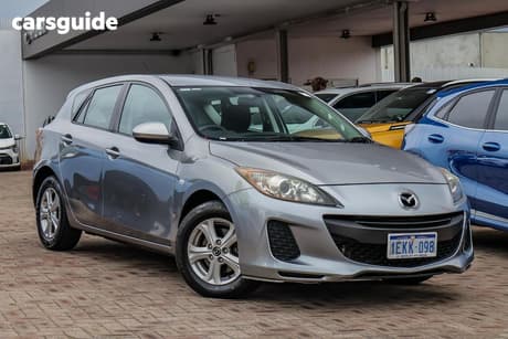 Silver 2013 Mazda 3 Hatchback Neo