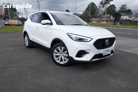 White 2023 MG ZST Wagon Core