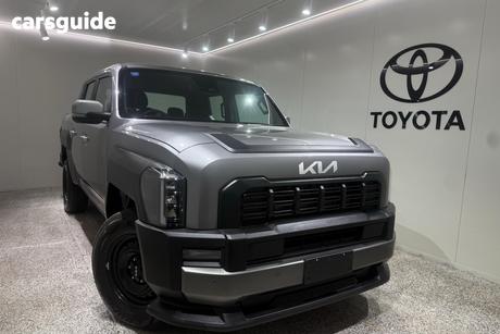 Grey 2025 Kia Tasman Double Cab Pick Up S (4X4) (Std) Body Fender