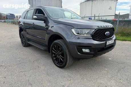 Grey 2020 Ford Everest Wagon Sport (4Wd)