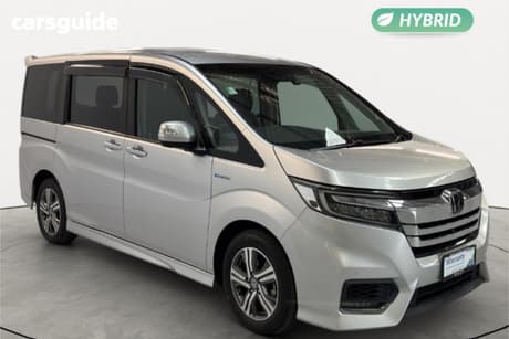 Silver 2018 Honda STEP WGN OtherCar HV G EX HONDA VS SA3