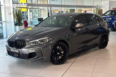 Grey 2019 BMW M135I Hatchback Xdrive