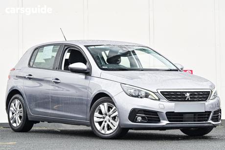 Grey 2018 Peugeot 308 Hatchback Active