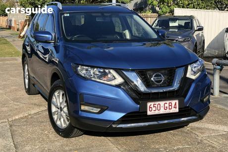 Blue 2020 Nissan X-Trail Wagon St-L 7 Seat (2Wd)