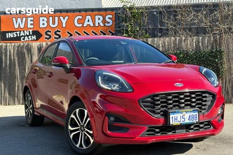 Red 2021 Ford Puma Hatchback St-Line V