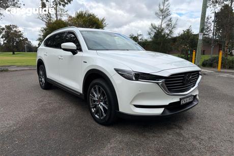 White 2020 Mazda CX-8 Wagon Asaki (Awd)