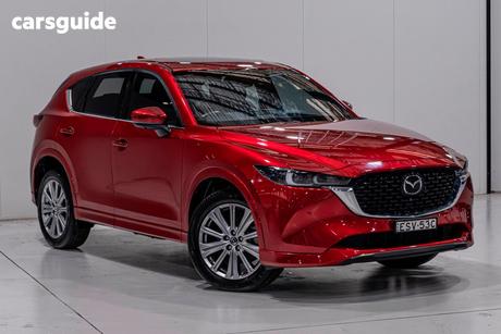 Red 2022 Mazda CX-5 Wagon Akera Turbo (Awd)
