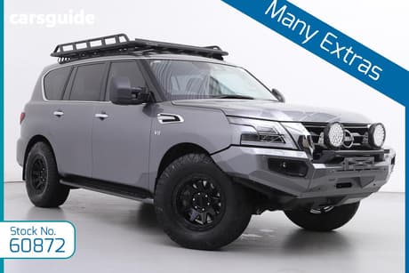 Grey 2022 Nissan Patrol Wagon Ti (4X4)