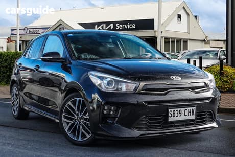 Black 2020 Kia RIO Hatchback Gt-Line