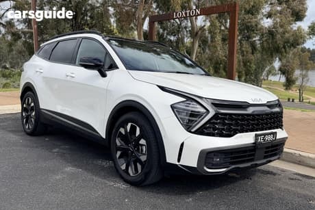 White 2024 Kia Sportage Wagon Gt-Line (Awd)