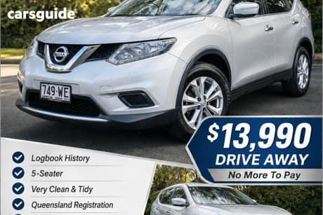Silver 2015 Nissan X-Trail Wagon St (4X4)
