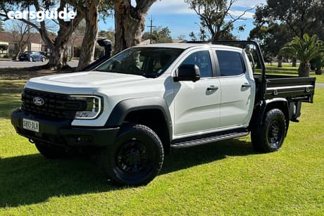 White 2025 Ford Ranger Dual Cab Chassis Super Duty (4X4)