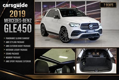 White 2019 Mercedes-Benz GLE450 Wagon 4Matic