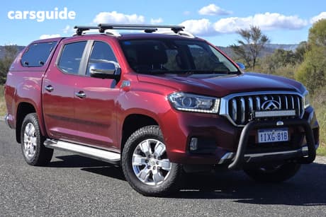 Red 2020 LDV T60 Double Cab Utility Luxe (4X4)