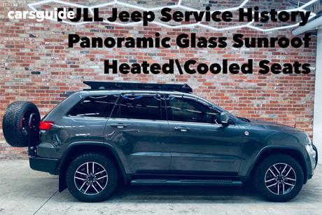 Grey 2021 Jeep Grand Cherokee Wagon Trailhawk (4X4)