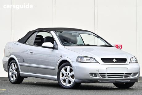 Silver 2002 Holden Astra Convertible Convertible