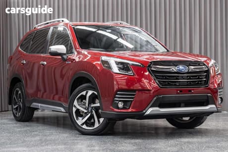 Red 2024 Subaru Forester Wagon Hybrid S (Awd)