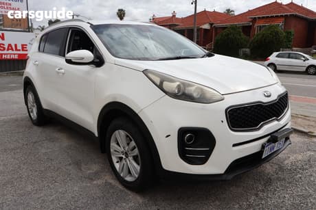 White 2017 Kia Sportage Wagon Si (Fwd)