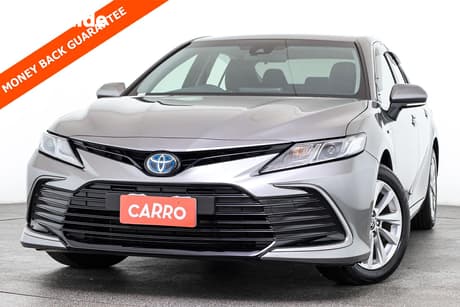 Silver 2024 Toyota Camry Sedan Ascent Hybrid