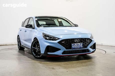 Blue 2021 Hyundai I30 Hatchback N Premium