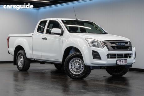 White 2018 Isuzu D-MAX Space Cab Utility Sx Hi-Ride (4X2)