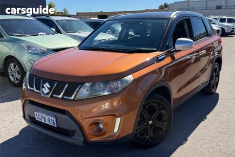 Orange 2016 Suzuki Vitara Wagon S Turbo (2Wd) (Qld)