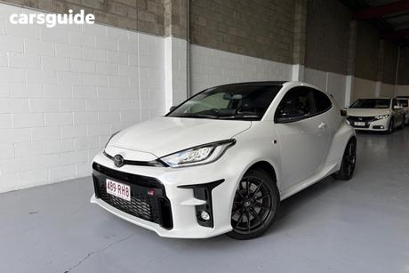 White 2021 Toyota GR Yaris Hatchback Rallye