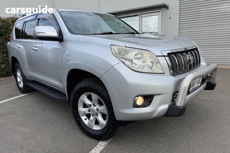 Silver 2011 Toyota Landcruiser Prado Wagon Gxl (4X4)