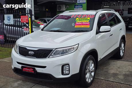 White 2014 Kia Sorento Wagon Si (4X4)