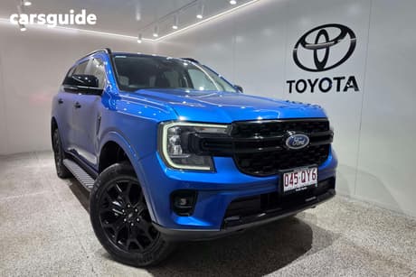 Blue 2025 Ford Everest Wagon Sport (4Wd)