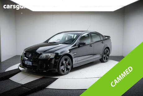 Black 2008 Holden Commodore Sedan Ss-V