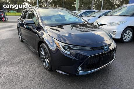 Purple 2019 Toyota Corolla SUV TOURING HYBRID