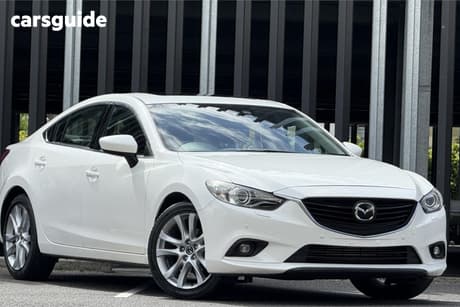 White 2014 Mazda 6 Sedan Atenza
