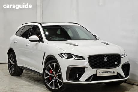 White 2021 Jaguar F-Pace Wagon Svr (405Kw)