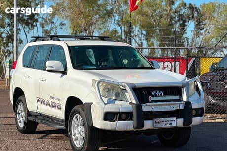White 2011 Toyota Landcruiser Prado Wagon Gx (4X4)