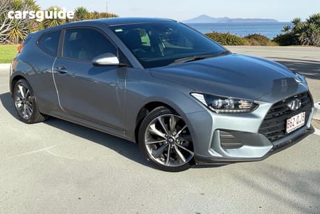 Black 2019 Hyundai Veloster Coupe