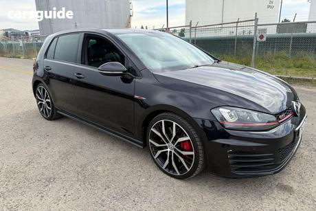 Black 2014 Volkswagen Golf Hatchback Gti
