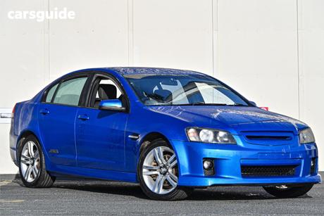 Blue 2009 Holden Commodore Sedan Ss