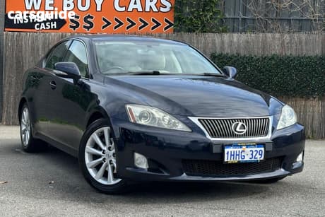 Blue 2010 Lexus IS Sedan GSE20R IS250 F SPORT SEDAN 4DR SPTS AUTO 6SP, 2.5I [MY11]