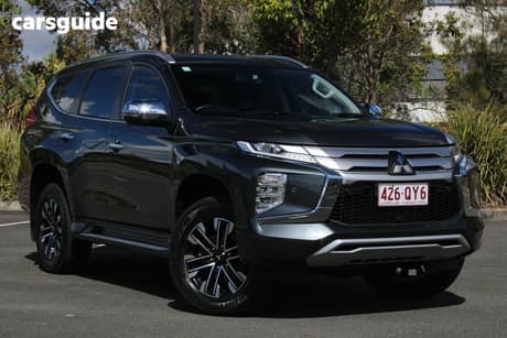 Grey 2023 Mitsubishi Pajero Sport Wagon Exceed (4Wd) 7 Seat